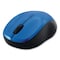 Verbatim Silent Wireless Blue LED Mouse, 2.4 GHz/32.8 ft, Left/Right Hand, Blue 99770 - alternate 1